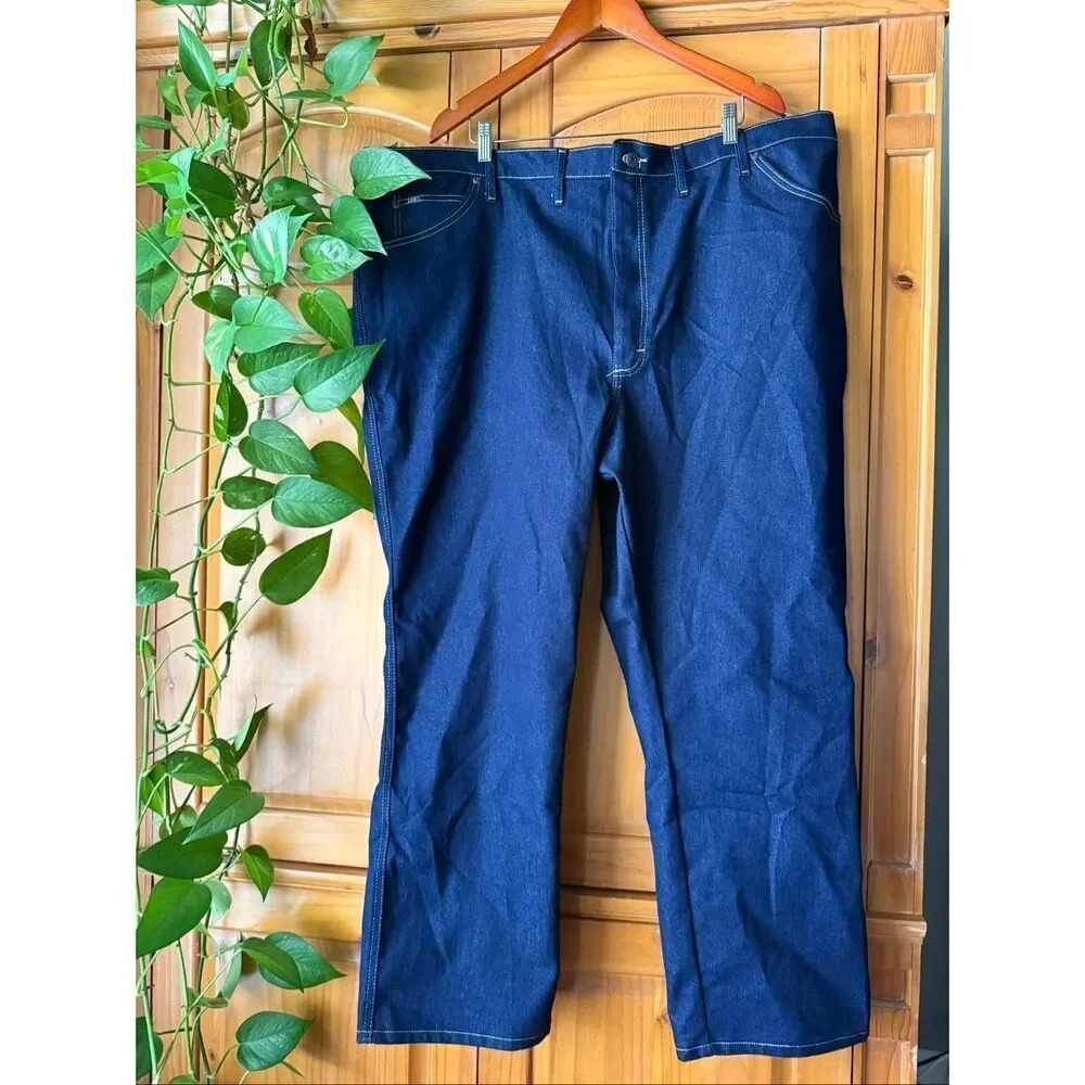 Lee Regular Fit Stretch Jeans – Big & Tall – Dark Wash – Men’s 50x30 (New